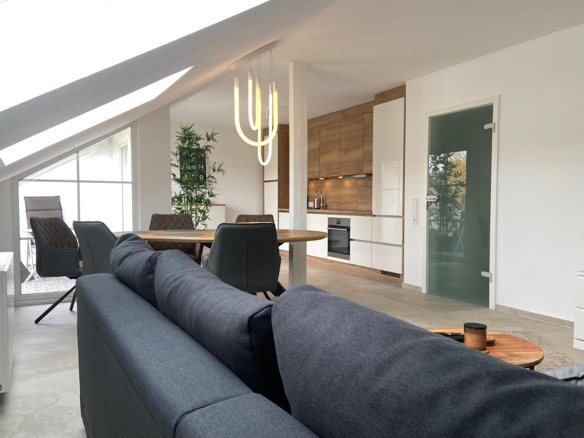 Ferienwohnung Westerwaldblick Haiger Bagian luar foto