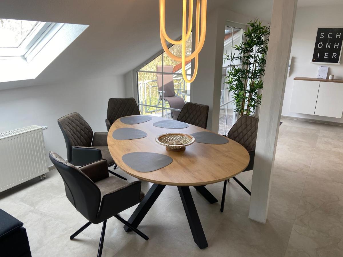 Ferienwohnung Westerwaldblick Haiger Bagian luar foto