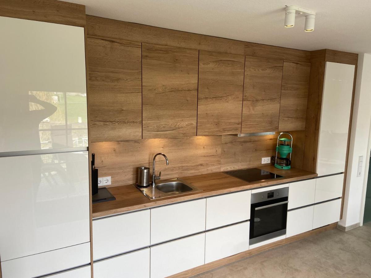 Ferienwohnung Westerwaldblick Haiger Bagian luar foto