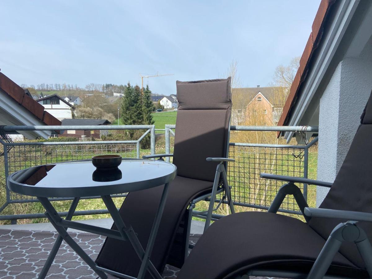 Ferienwohnung Westerwaldblick Haiger Bagian luar foto