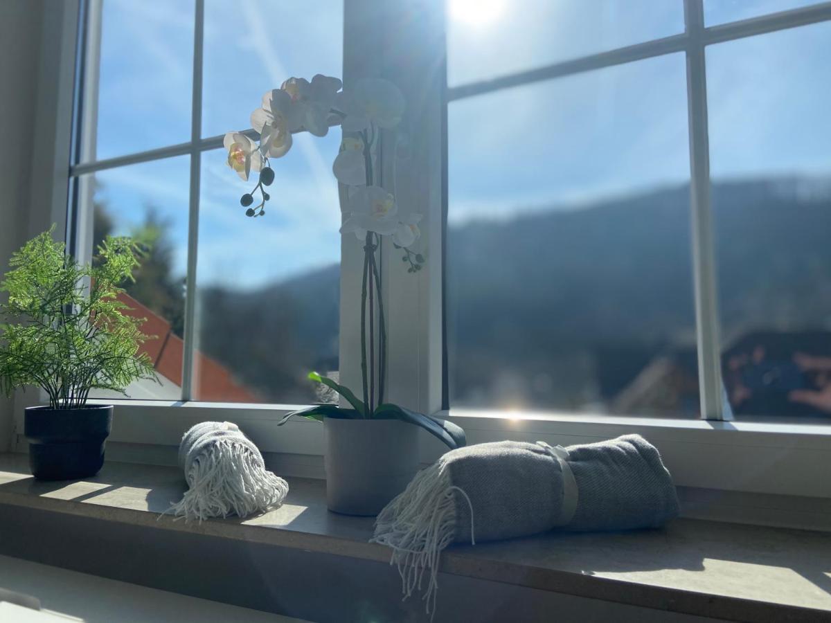 Ferienwohnung Westerwaldblick Haiger Bagian luar foto